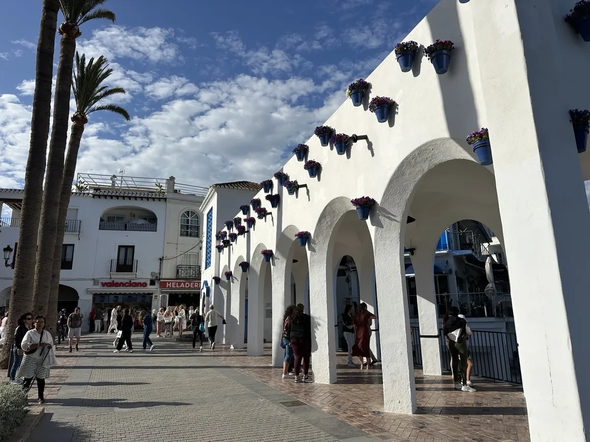 Balcon de Europa in Nerja commercial investment area